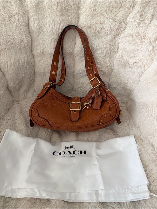 Coach Handbags - Coach Drifter in Amber